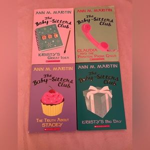 Set of 4 Babysitters Club Books
